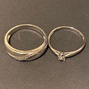 Inexpensive wedding set
